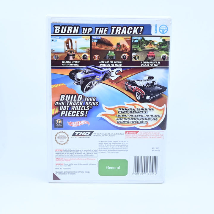 Hot Wheels Track Attack - Nintendo Wii Game + Manual - PAL - MINT DISC!