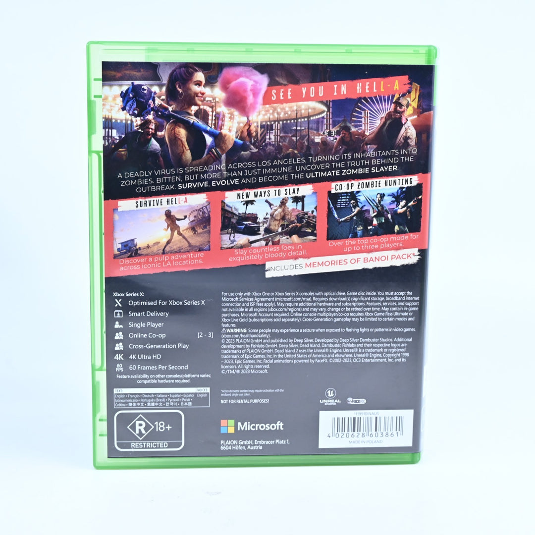 Dead Island 2: Day One Edition - Xbox One Game / Xbox Series X Game - FREE POST!