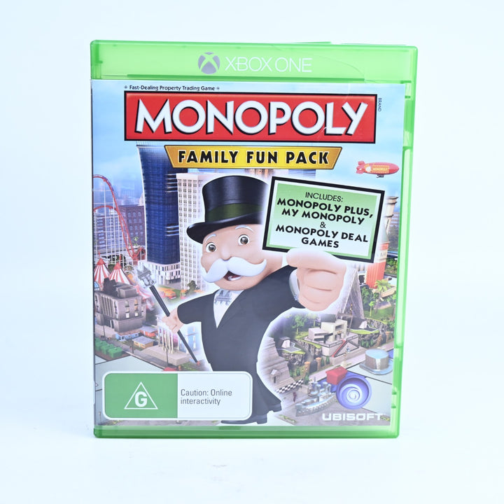Monopoly Family Fun Pack - Xbox One Game - PAL - FREE POST!