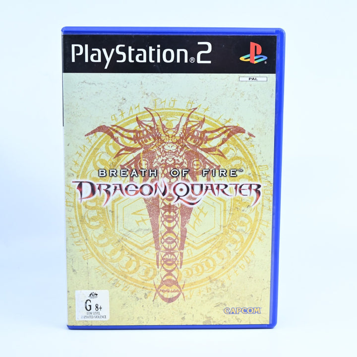 Breath of Fire: Dragon Quarter - Sony Playstation 2 / PS2 Game + Manual - PAL