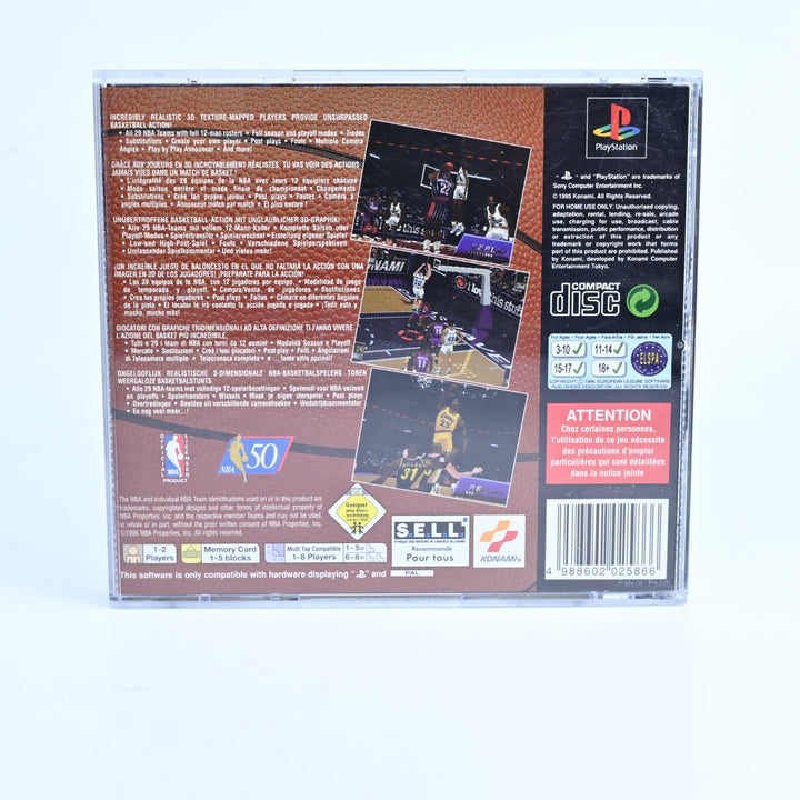 NBA: In the Zone 2 - Sony Playstation 1 / PS1 Game + Manual - PAL - MINT DISC!