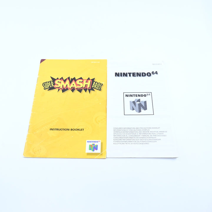 Super Smash Bros. - N64 / Nintendo 64 Boxed Game - PAL - FREE POST!