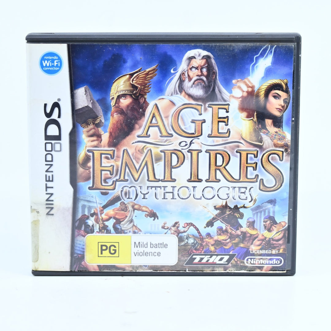 Age of Empires: Mythologies - Nintendo DS Game - PAL + Manual - FREE POST!