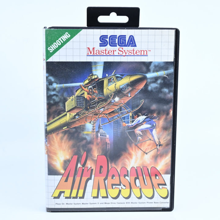 Air Rescue - Sega Master System Game + Manual - PAL - FREE POST!