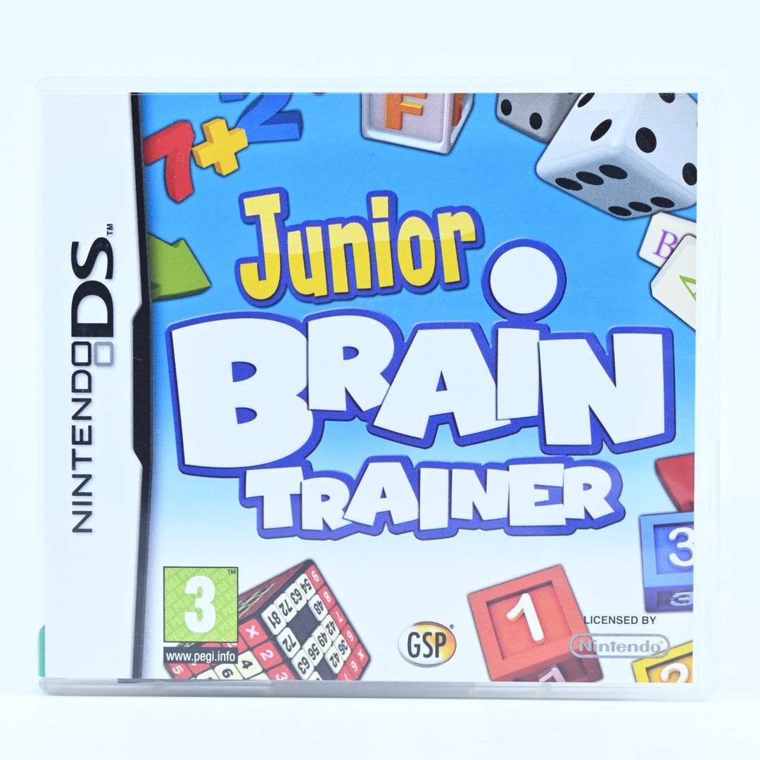 Junior Brain Trainer - Nintendo DS Game - PAL + Manual - FREE POST!