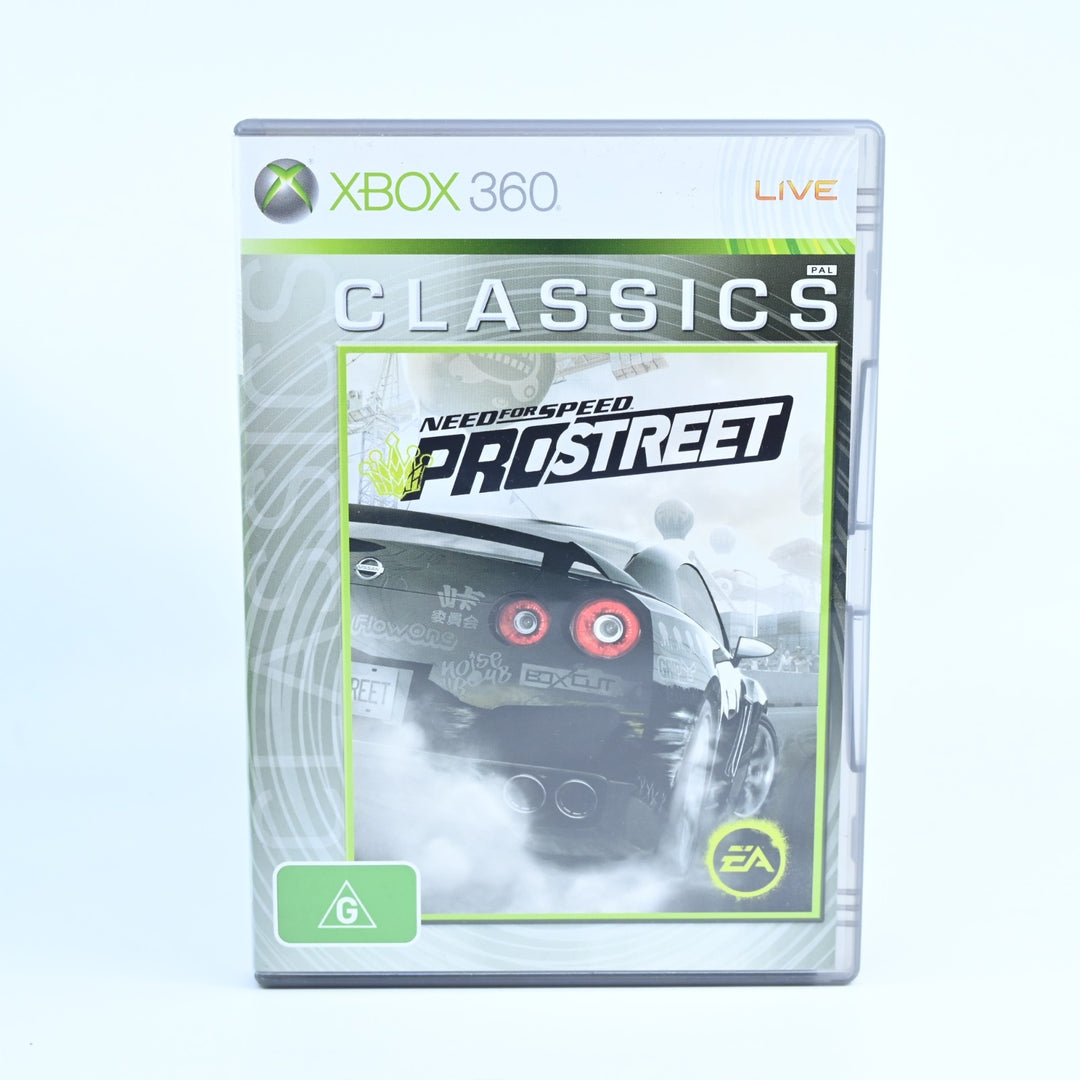 Need for Speed: Pro Street - Xbox 360 Game + Manual - PAL - MINT DISC!