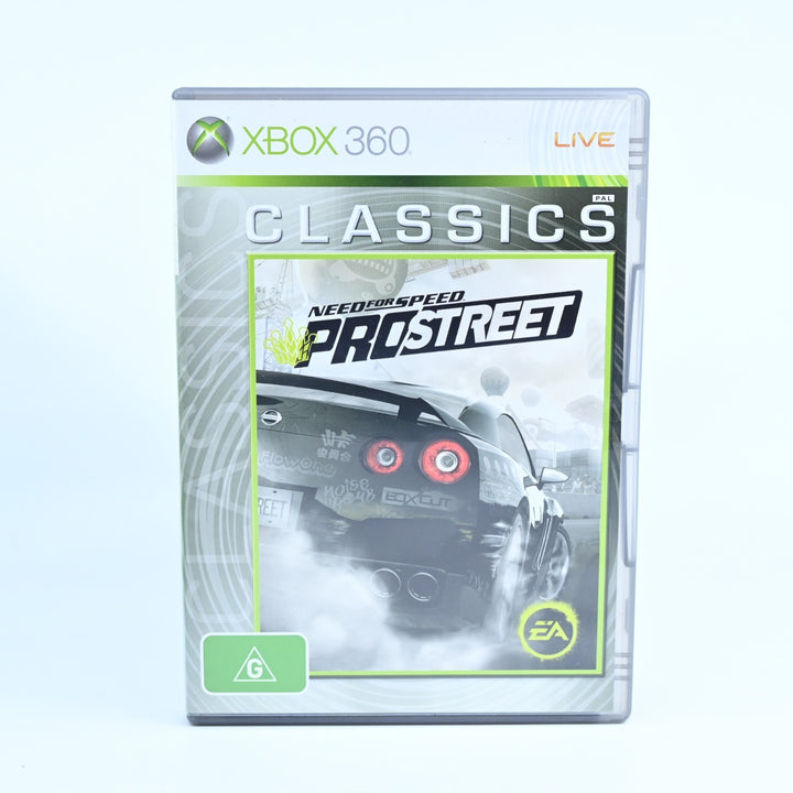Need for Speed: Pro Street - Xbox 360 Game + Manual - PAL - MINT DISC!