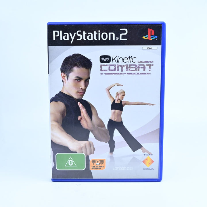 EyeToy: Kinetic Combat - Sony Playstation 2 / PS2 Game + Manual - PAL