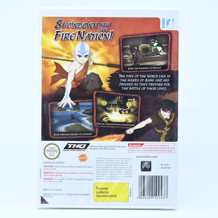 SEALED! Avatar The Legend of Aang: Into the Inferno - Nintendo Wii Game - PAL