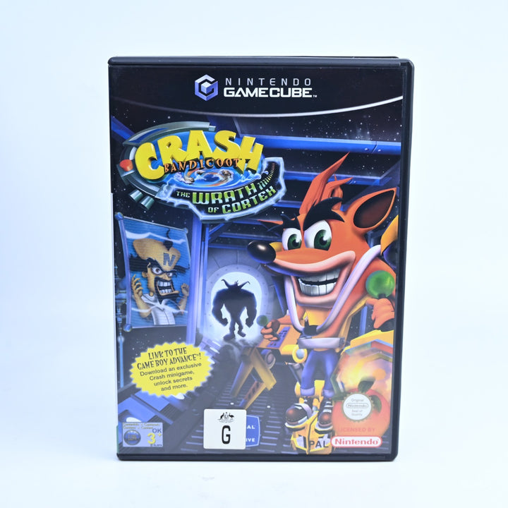 Crash Bandicoot: The Wrath of Cortex - Nintendo Gamecube Game + Manual - PAL