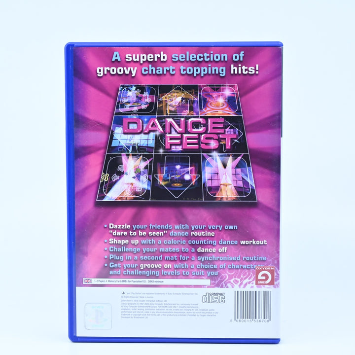 Dance Fest - Sony Playstation 2 / PS2 Game + Manual - PAL - MINT DISC!