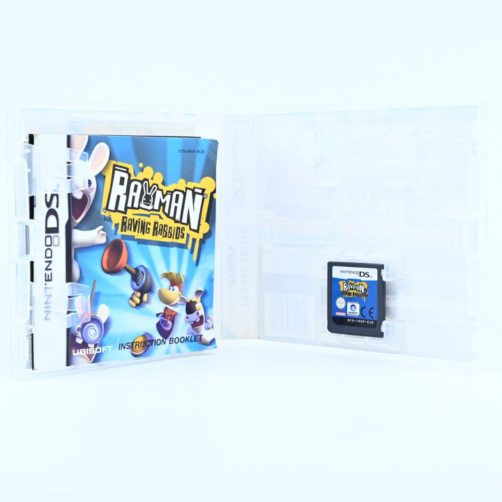 Rayman Raving Rabbids - Nintendo DS Game - PAL + Manual - FREE POST!
