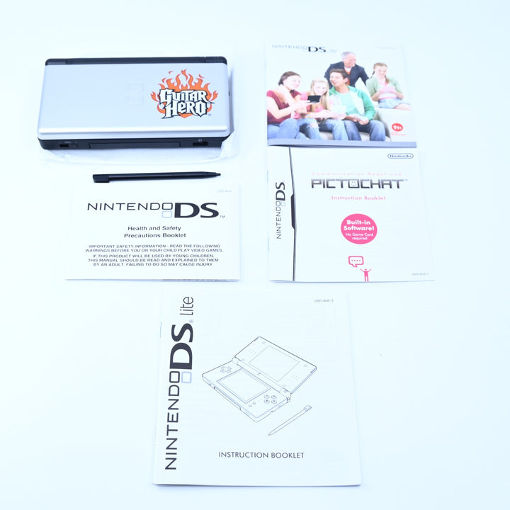 UNUSED! Special Edition Guitar Hero - Nintendo DS Lite Boxed Console - AUS PAL