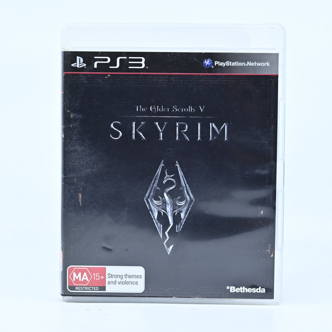 The Elder Scrolls V: Skyrim - Sony Playstation 3 / PS3 Game + Manual