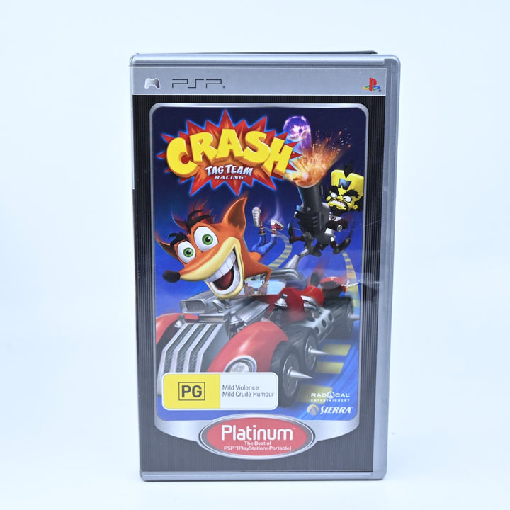 Crash: Tag Team Racing - Sony PSP Game + Manual - FREE POST!
