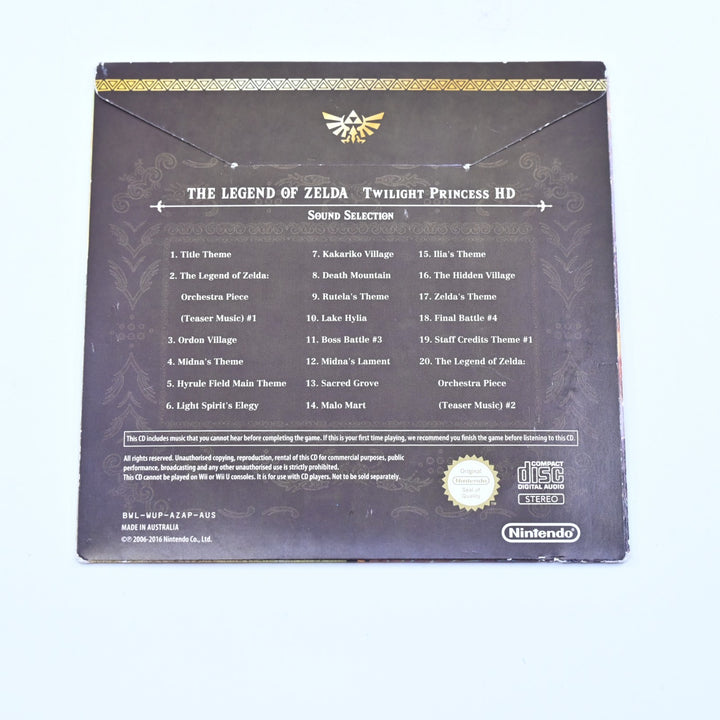 The Legend of Zelda: Twilight Princess HD Sound Selection Soundtrack - CD