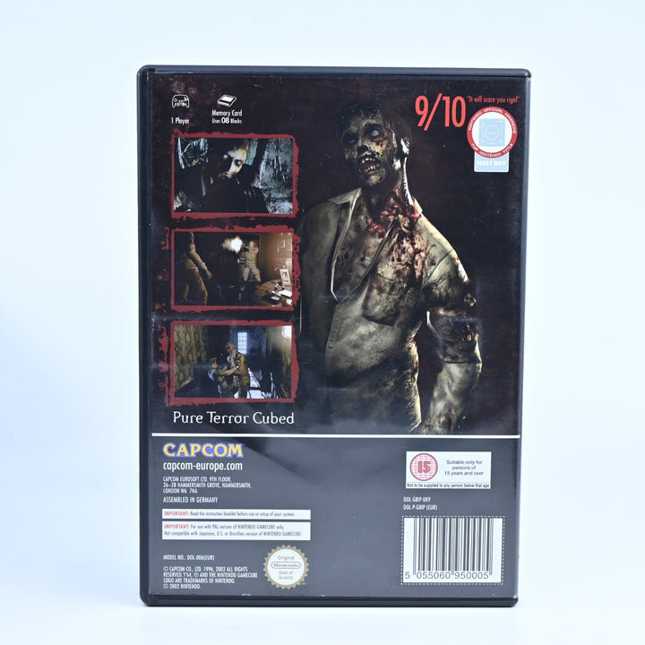 Resident Evil - Nintendo Gamecube Game + Manual - PAL - FREE POST!
