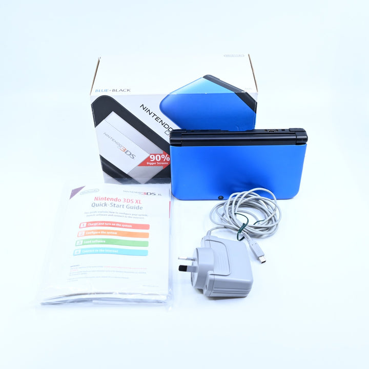 SPR-001(EUR) - Blue / Black Nintendo 3DS XL Boxed Console - PAL - FREE POST!