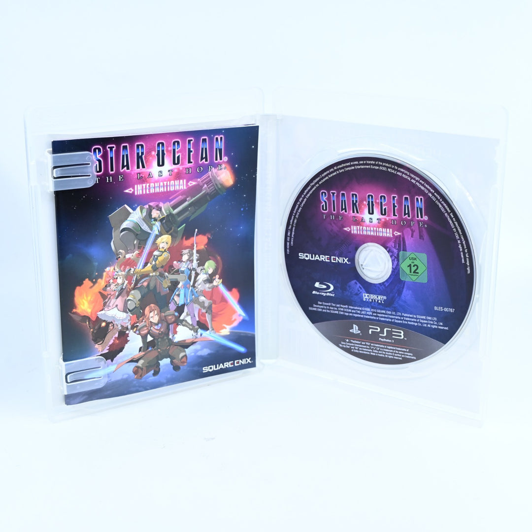Star Ocean: The Last Hope International - Sony Playstation 3 / PS3 Game + Manual