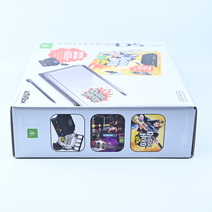 UNUSED! Special Edition Guitar Hero - Nintendo DS Lite Boxed Console - AUS PAL