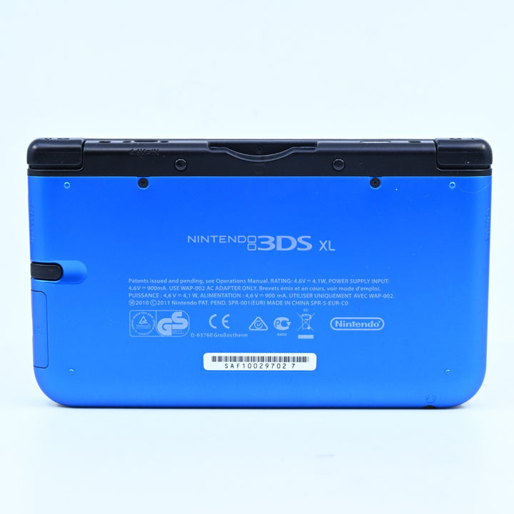 SPR-001(EUR) - Blue / Black Nintendo 3DS XL Boxed Console - PAL - FREE POST!