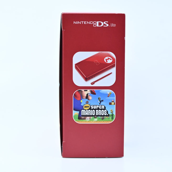 UNUSED! Special Limited Edition Mario Red - Nintendo DS Lite Boxed Console