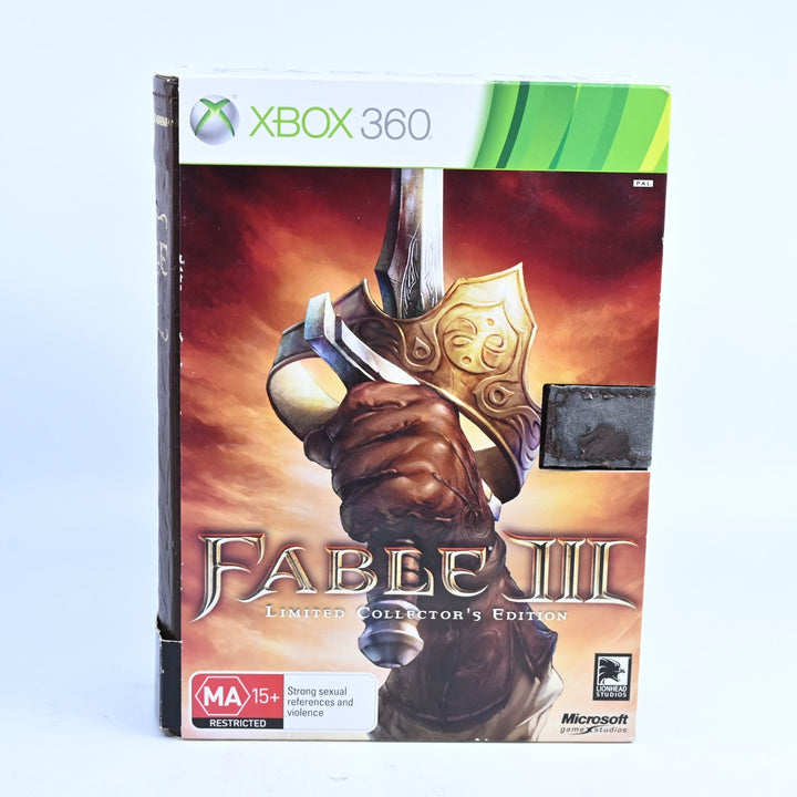 Fable III 3 Limited Collector's Edition - Xbox 360 Game + Manual - PAL