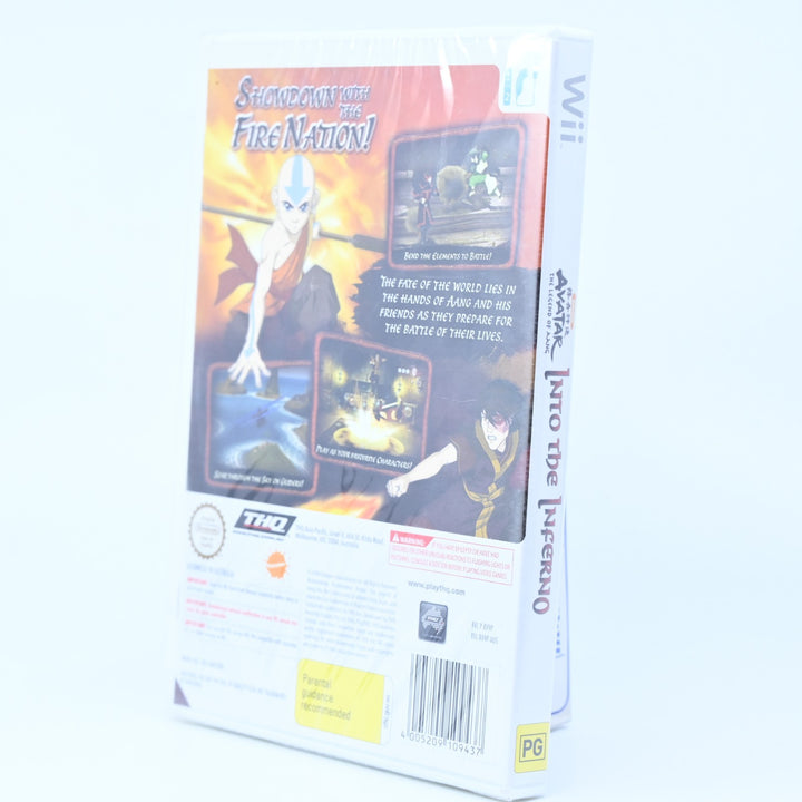 SEALED! Avatar The Legend of Aang: Into the Inferno - Nintendo Wii Game - PAL