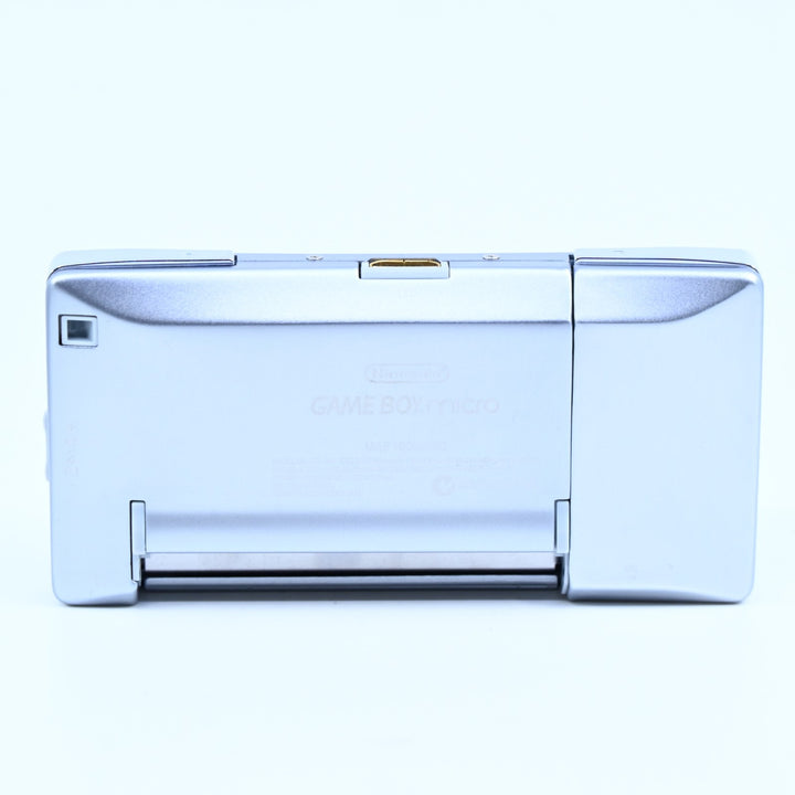 OXY-001 Silver - Nintendo Gameboy Micro Boxed Console - FREE POST!