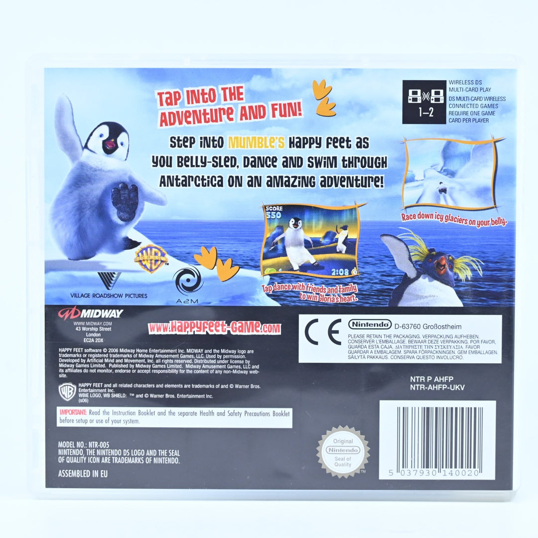 Happy Feet - Nintendo DS Game - PAL + Manual - FREE POST!