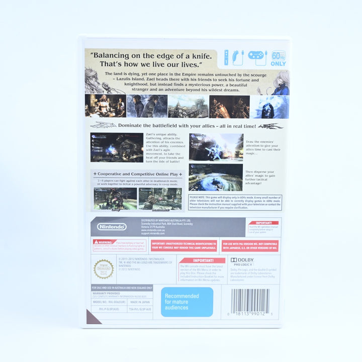 The Last Story - Nintendo Wii Game + Manual - PAL - MINT DISC!