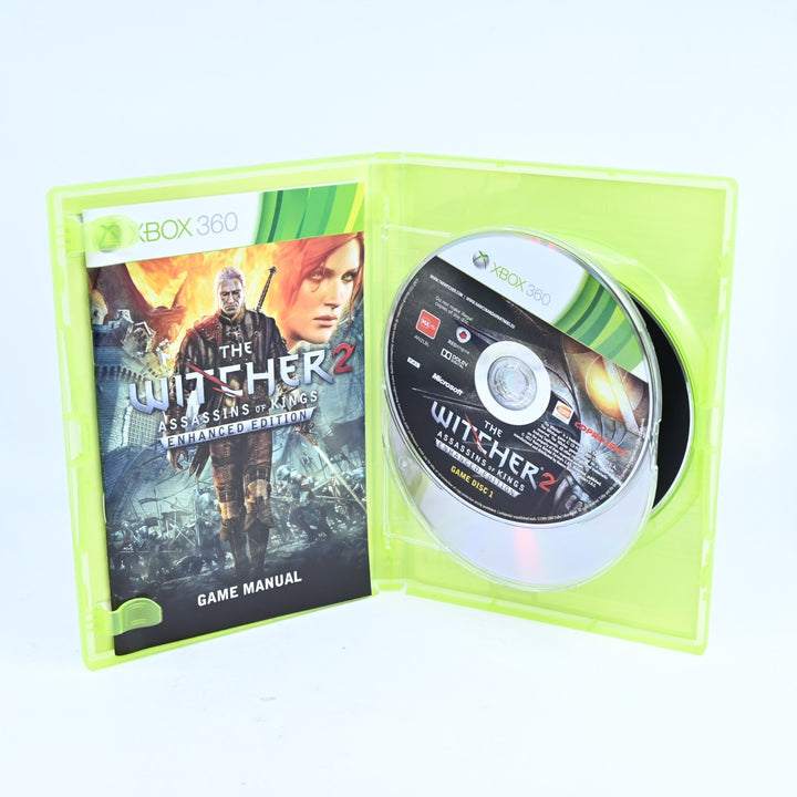 The Witcher 2: Assassins of King Enhanced Edition - Xbox 360 Game + Manual
