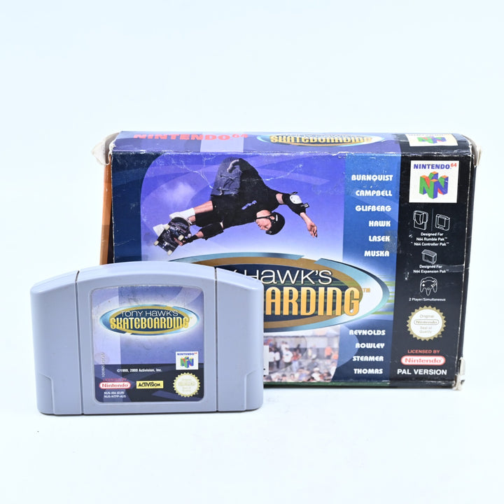 Tony Hawk's Skateboarding - N64 / Nintendo 64 Boxed Game - No Manual - PAL