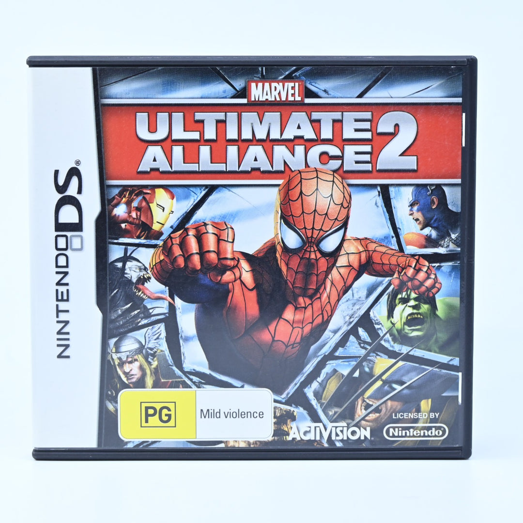 Marvel Ultimate Alliance 2 - Nintendo DS Game - PAL + Manual - FREE POST!