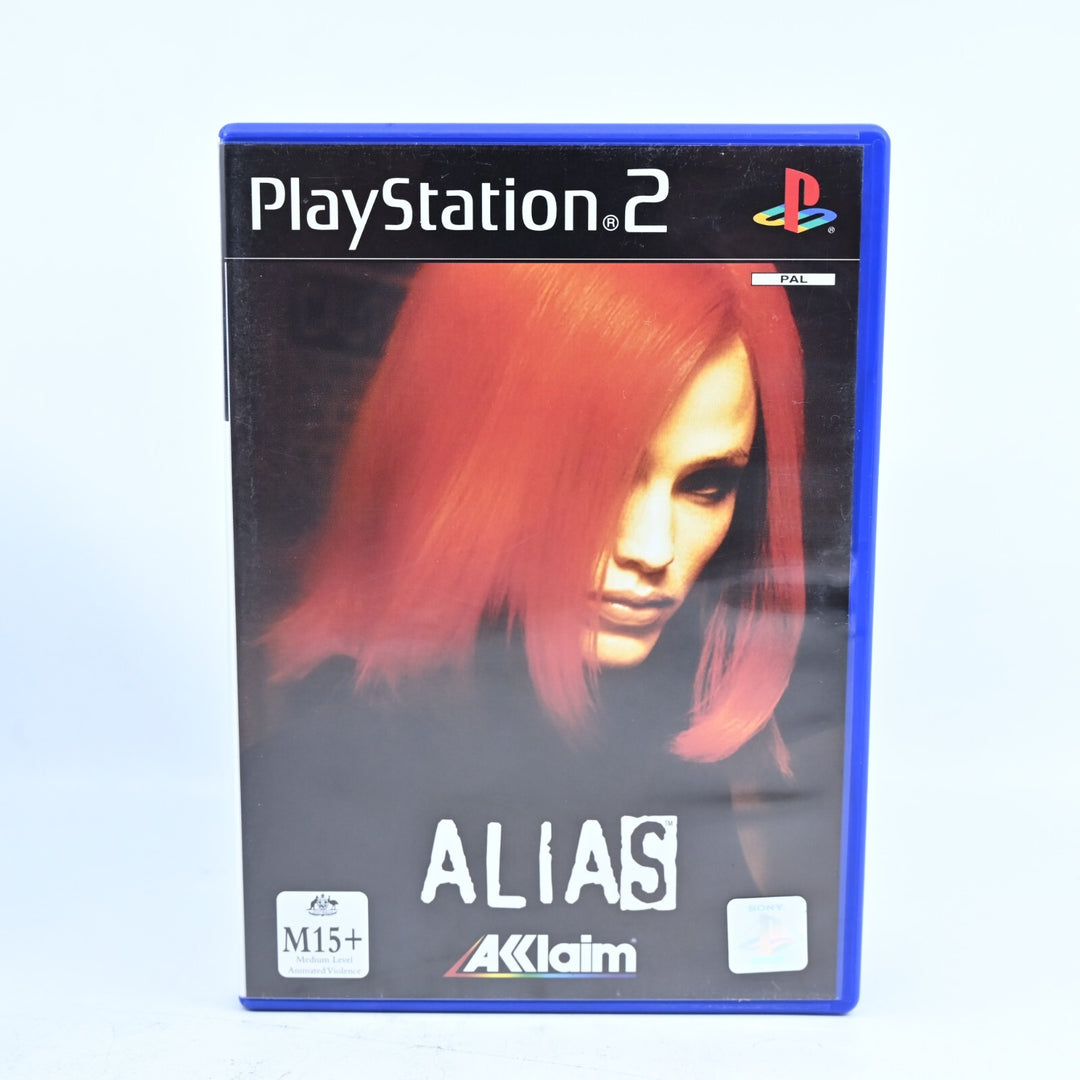 ALIAS - Sony Playstation 2 / PS2 Game + Manual - PAL - MINT DISC!
