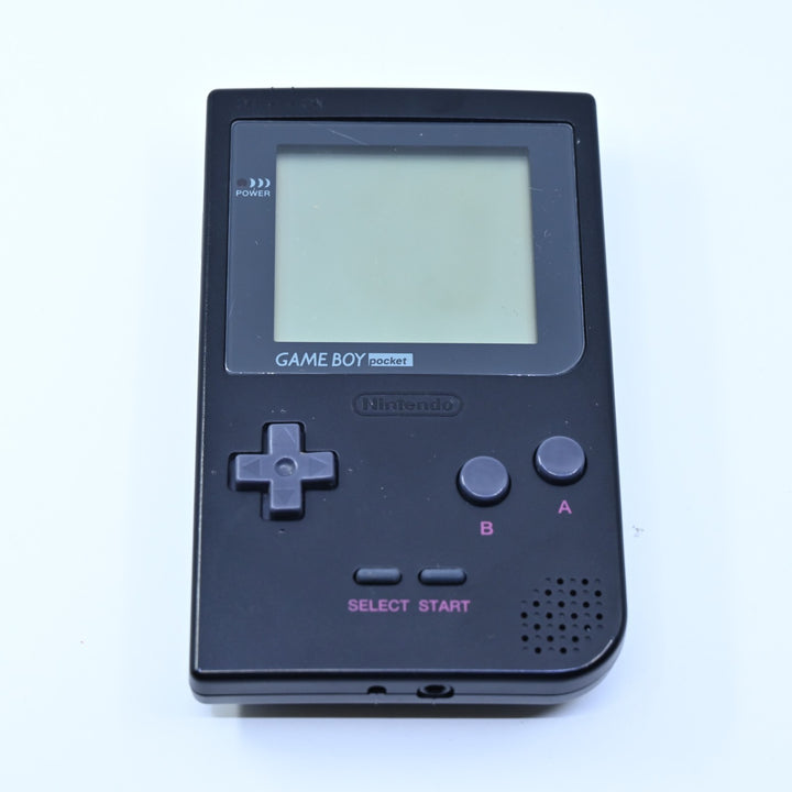 Black Nintendo Gameboy Pocket Boxed Console - AUS PAL - FREE POST!