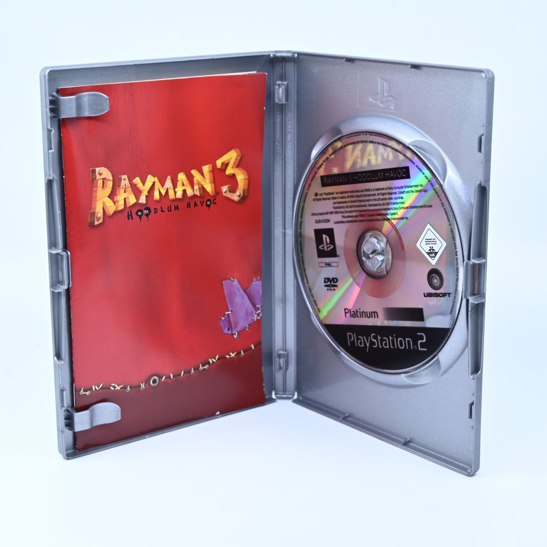 Rayman 3: Hoodlum Havoc - Sony Playstation 2 / PS2 Game + Manual - PAL
