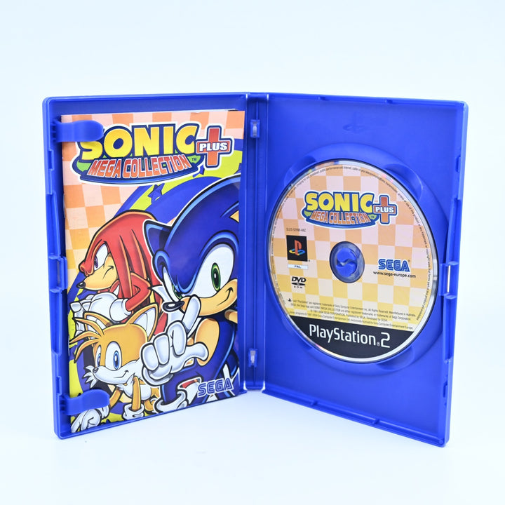 Sonic Mega Collection Plus - Sony Playstation 2 / PS2 Game + Manual - PAL