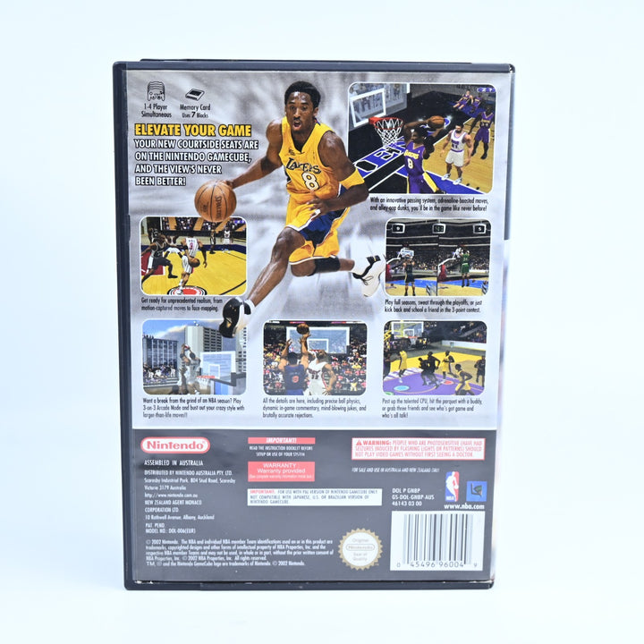 NBA Courtside 2002 - Nintendo Gamecube Game + Manual - PAL - FREE POST!