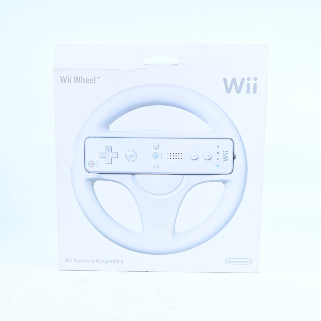 Wii Wheel - Nintendo Wii Boxed Accessory - PAL - FREE POST!