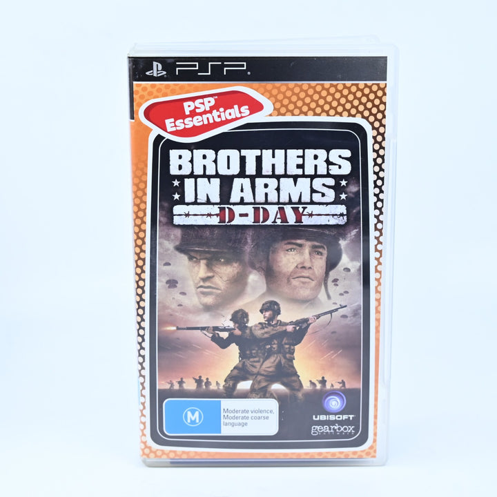 Brothers in Arms: D-Day - Sony PSP Game + Manual - FREE POST!