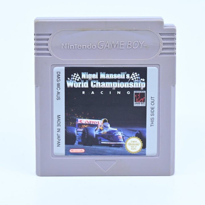 Nigel Mansell's World Championship Racing - Nintendo Gameboy Game - PAL