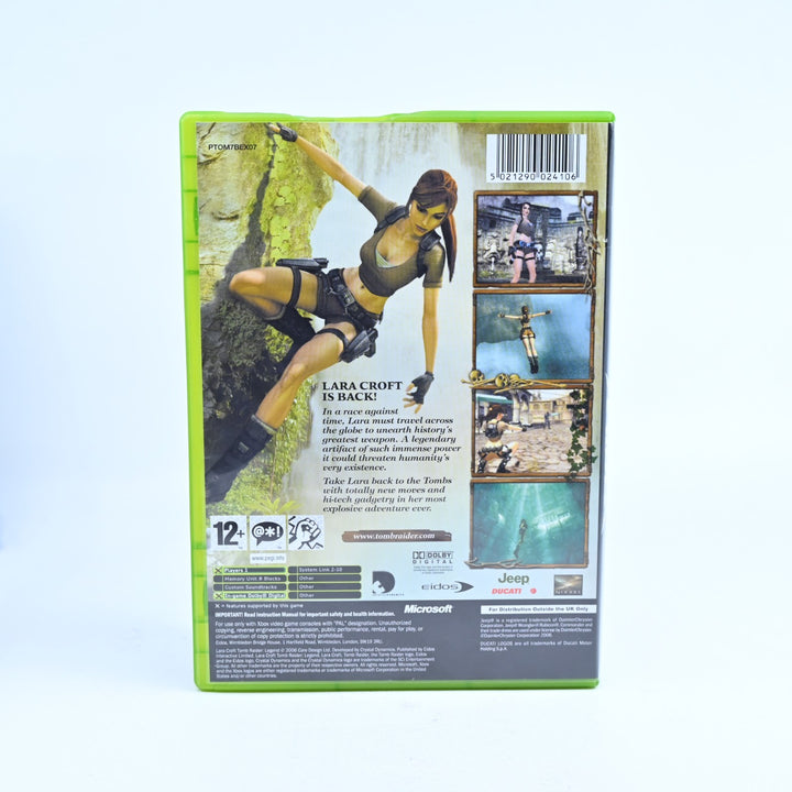 Lara Croft Tomb Raider: Legend - Original Xbox Game + Manual - PAL