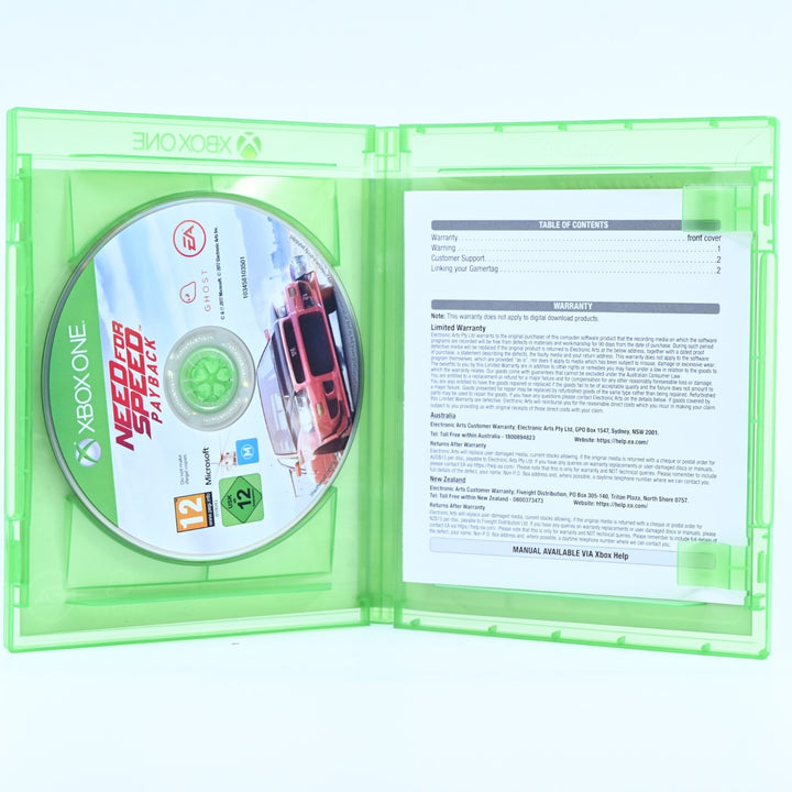 Need For Speed Payback - Xbox One Game - PAL - FREE POST!