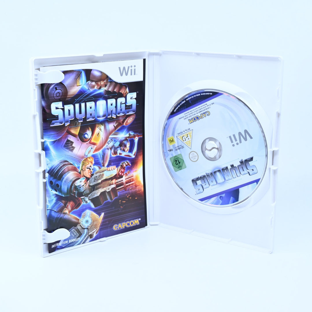 Spyborgs - Nintendo Wii Game + Manual - PAL - MINT DISC!