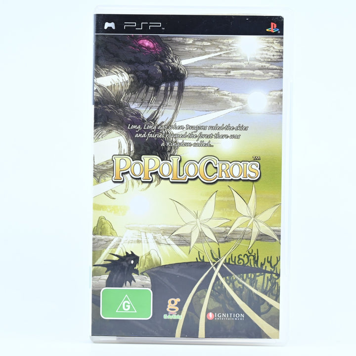 PoPoLoCrois - Sony PSP Game + Manual - FREE POST!
