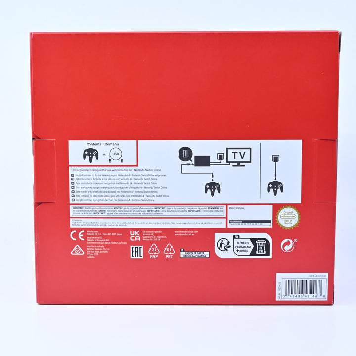 AS NEW! Nintendo Online Switch 2 N64 Controller - Nintendo Switch 2 Accessory