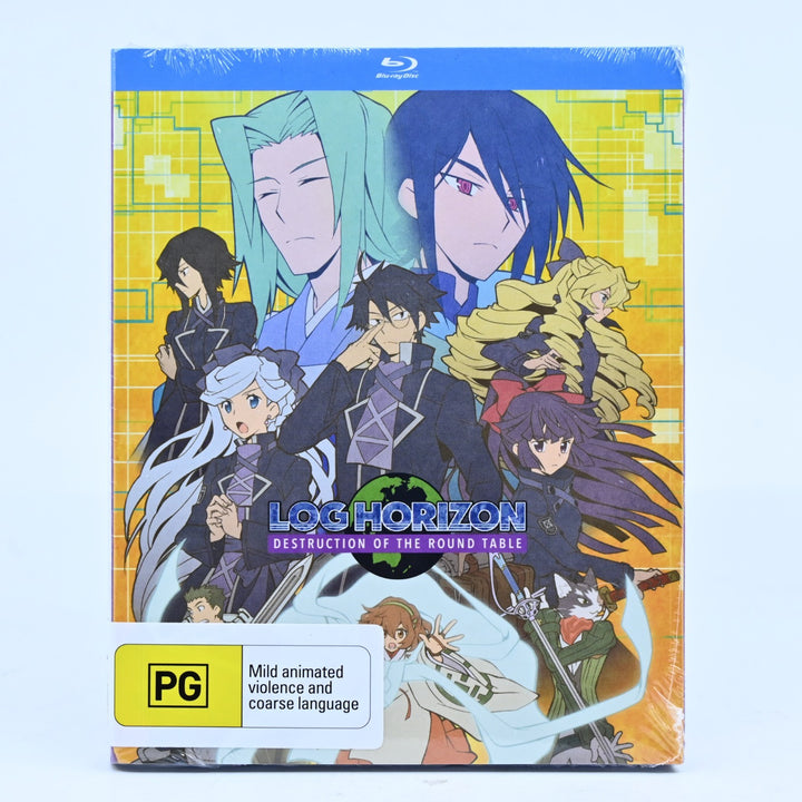 SEALED! Log Horizon: Destruction of the Round Table - Region A/B - Anime Bluray