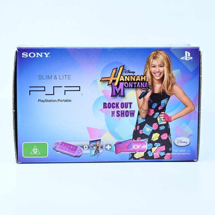 SEALED! Hannah Montana Rock Out the Show - Sony PSP Boxed Console - AUS PAL