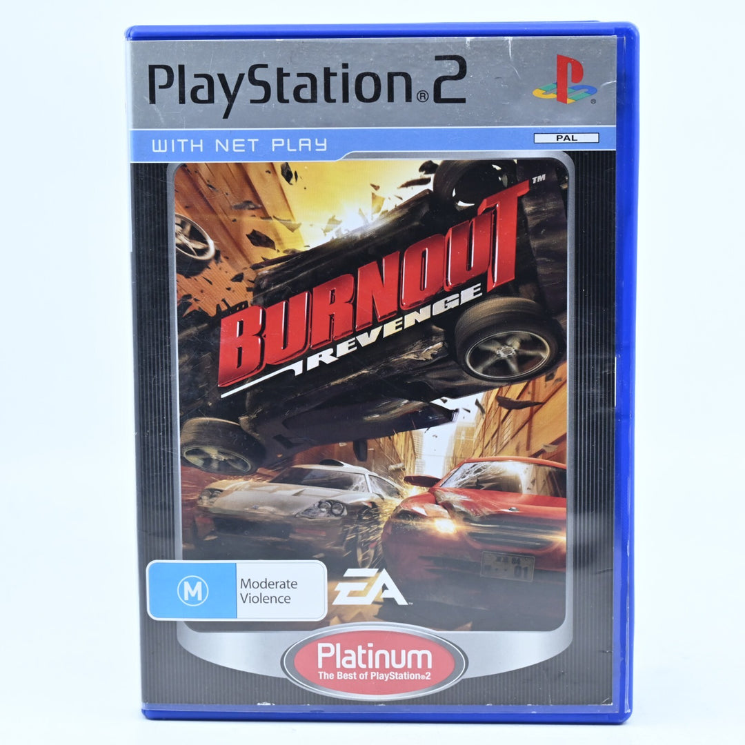 Burnout Revenge - Sony Playstation 2 / PS2 Game + Manual - PAL - MINT DISC!
